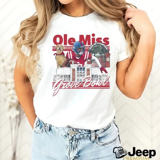 Official Ole Miss Rebels Grove Bowl 2024 Shirt