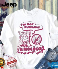 Official Omocat I’m Not Fuwawa I’m Mococo Shirt