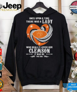 Official Once Upon A Time There Was A Lady Who Really Loved Her Clemson Tigers Diamonds Shirt