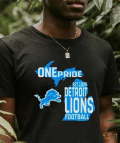 Official One pride detroit lions Football shirt