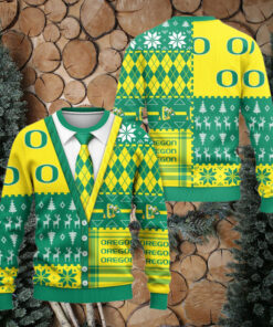 Official Oregon Duck Sooners Ugly Christmas Sweater