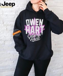 Official Owen Hart Calgary’s Finest Vintage t shirt