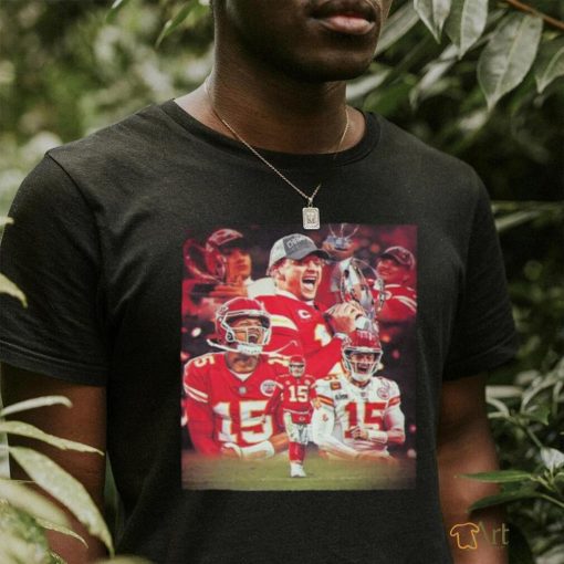 Official Patrick Mahomes And The Kansas City Chiefs Play In 4th Super Bowl In The Last 5 Years Classic T Shirt