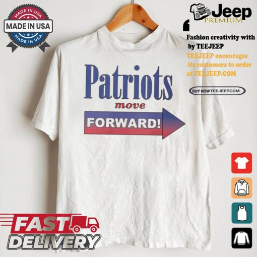 Official Patriots Move Forward Harris Walz Shirt