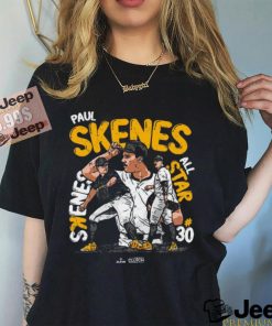 Official Paul Skenes Pittsburgh Pirates #30 Is An All Star Player t shirt