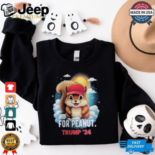 Official Peanut Squirrel Shirt, Justice for Peanut, Trump Peanut Tee, Funny Trump Squirrel Tee, Peanut MAGA Top, Trump Election 2024, Republican Shir