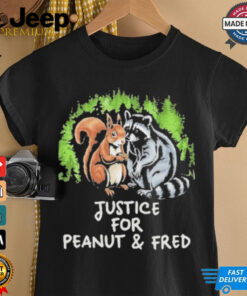 Official Peanut The Squirrel Justice For Peanut and Fred T Shirt