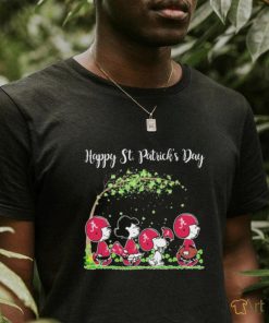 Official Peanuts Characters Alabama Crimson Tide Happy St. Patrick’s Day Shirt