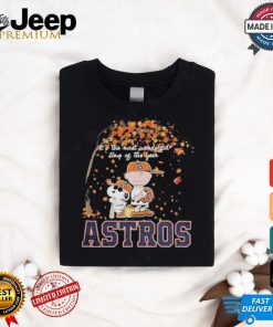 Official Peanuts Characters X Houston Astros It’S The Most Wonderful Time Of The Year 2024 Shirt