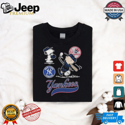 Official Peanuts Characters X New York Yankees 2024 AL East Champions Shirt