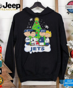 Official Peanuts Characters X Winnipeg Jets Merry Christmas Shirt