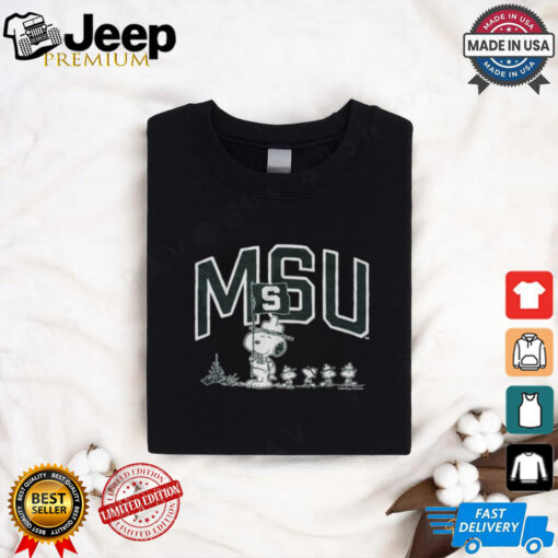 Official Peanuts x Michigan State Beagle Scouts Shirt