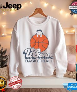 Official Peanuts x UConn Lucy Basketball t shirt