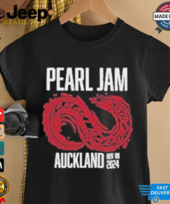 Official Pearl Jam Auckland November 08 2024 Tour T Shirt