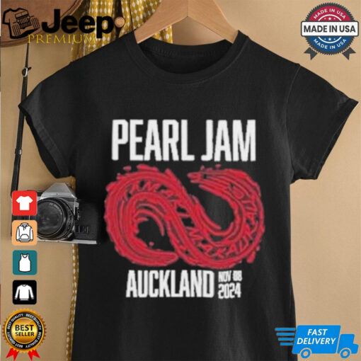 Official Pearl Jam Auckland November 08 2024 Tour T Shirt