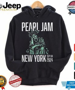 Official Pearl Jam Tour September 4rd 2024 New York, NY Madison Square Garden Merch shirt