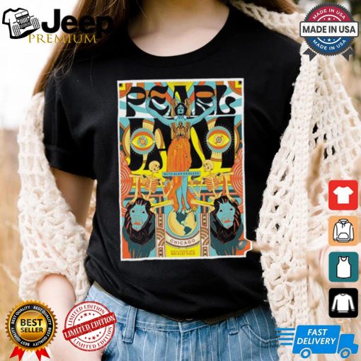 Official Pearl Jam With Glen Hansard Chicago Illinois August 29 and 31 2024 Wrigley Field Poster shirt