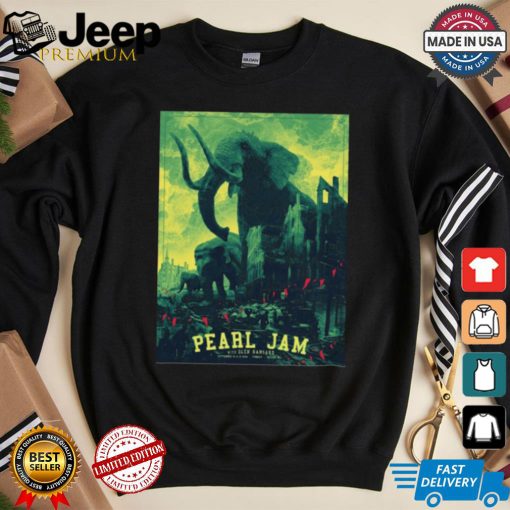 Official Pearl Jam With Glen Hansard September 16 & 17 2024 Fenway Boston Ma Shirt