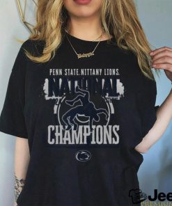 Official Penn State Nittany Lions 2024 NCAA Wrestling National Champions Comfort Colors T Shirt