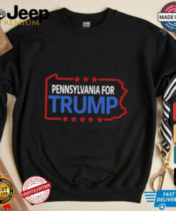 Official Pennsylvania For Trump 2024 Shirt