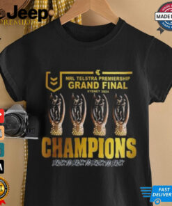 Official Penrith Panthers NRL Grand Finals Champions 4 Peat Back To Back To Back To Back T shirt