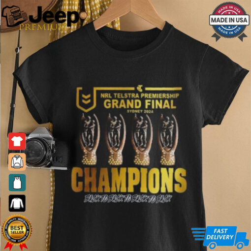 Official Penrith Panthers NRL Grand Finals Champions 4 Peat Back To Back To Back To Back T shirt