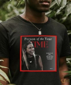 Official Person of the year time Hawk Tuah Girl The One Who United The Country Poster T Shirt