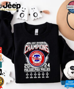 Official Philadelphia Phillies Al East Division Champions 2024 shirt