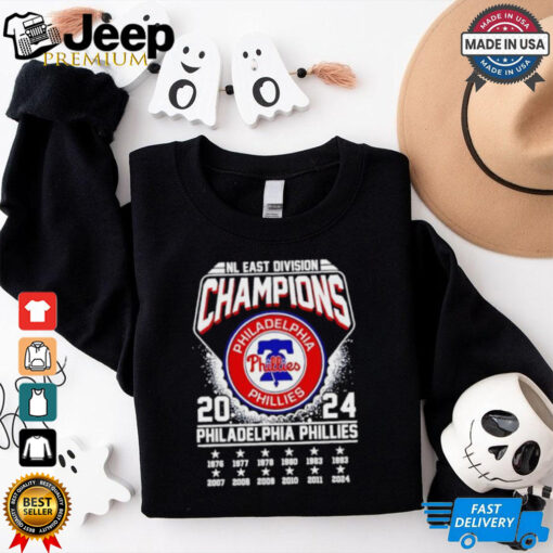 Official Philadelphia Phillies Al East Division Champions 2024 shirt