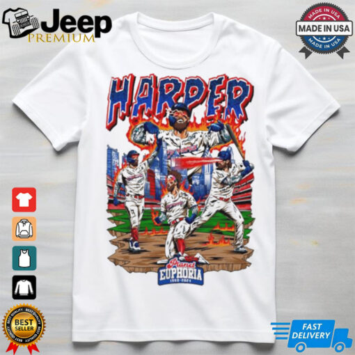 Official Philadelphia Phillies Bryce Harper Planet Euphoria 1950 2024 shirt