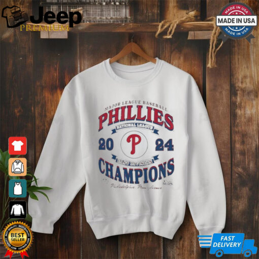 Official Philadelphia Phillies Major League Baseball National League 2024 East Division Champions vintage shirt