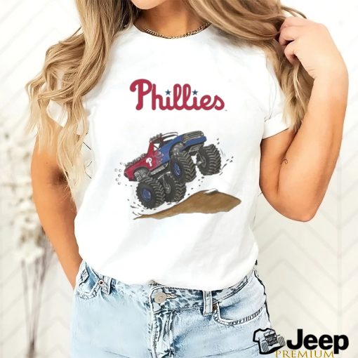 Official Philadelphia Phillies Monster Truck MLB Shirt