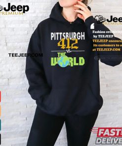 Official Pittsburgh 412 vs The World Shirt