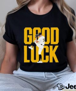 Official Pittsburgh Pirates Paul Skenes Good Luck Shirt