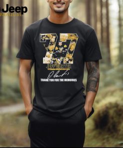 Official Pittsburgh penguins Jeff carter 2020 2024 thank you T shirt