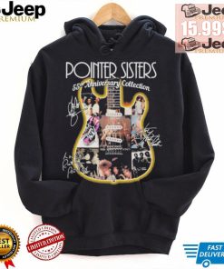 Official Pointer Sisters 55th Anniversary Collection Signatures shirt