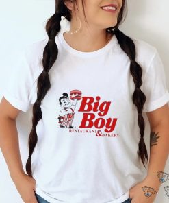 Official Poolman Wearing Big Boy Restaurant & Bakery Shirt