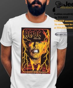 Official Poster AC DC August 4 2024 Hannover Messe Hannover Germany t shirt