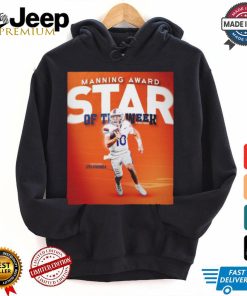 Official Poster Anthony Colandrea Manning Award Stars Of The Week vs Wake Forest t shirt