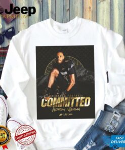 Official Poster Colorado Buffaloes football Commited Adrian Wilson t shirt