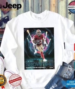 Official Poster Core Showtime Christian Mccaffrey San Francisco 49ers NFL t shirt