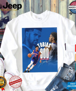 Official Poster Detroit Pistons Congratulations to Tobias Harris for playing in his 900th NBA game Signature t shirt