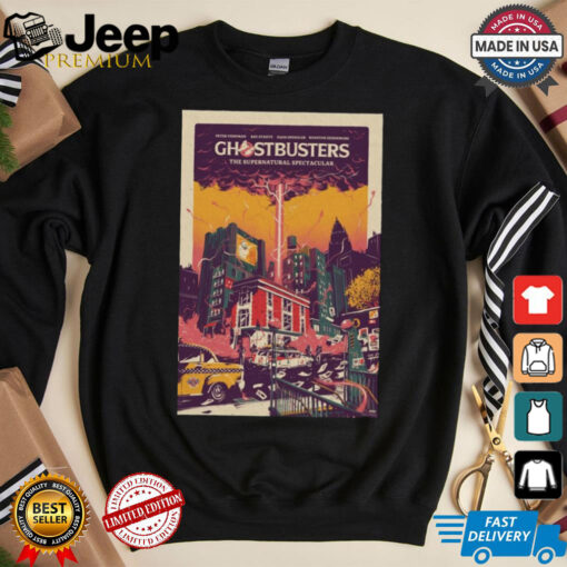 Official Poster Ghostbusters The Supernatural Spectacular 2024 t shirt