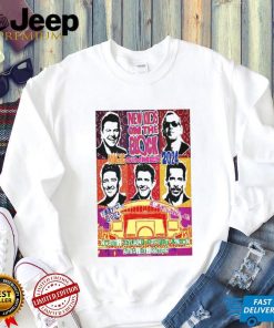 Official Poster New Kids On The Blocks Chula Vista CA, USA July 7 2024 t shirt