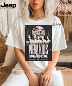 Official Poster New Kids On The Blocks Tour In West Palm Beach FL On July 20 2024 t shirt