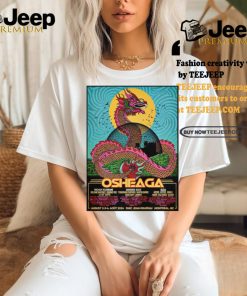 Official Poster Osheaga Festival Tour In Montreal QC On August 2 4 2024 t shirt