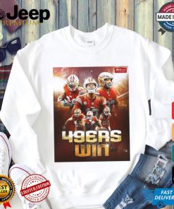 Official Poster San Francisco 49ers Monday night Win to start the season NFL 2024 t shirt