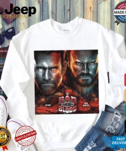 Official Poster WWE Bad Blood SummerSlam 2024 CM Punk vs Drew McIntyre t shirt