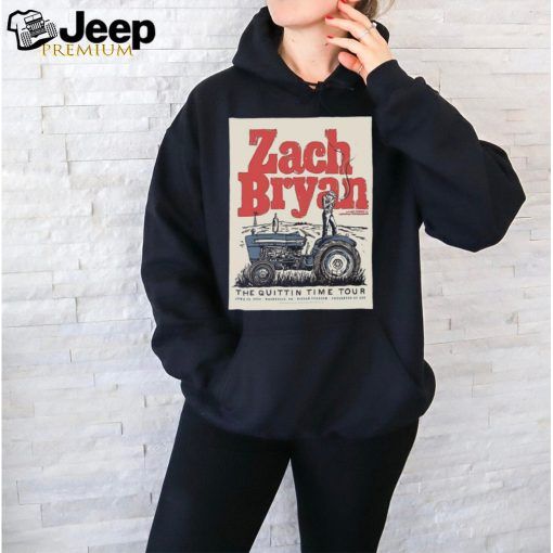 Official Poster Zach Bryan June 29 2024 Nissan Stadium Nashville TN t shirt