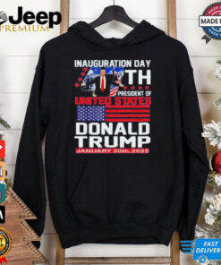 Official President Donald Trump Inauguration Day 2025 January 20th shirt